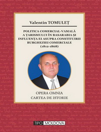 coperta carte politica comercial-vamala a tarismului in basarabia si ...  de valentin tomulet